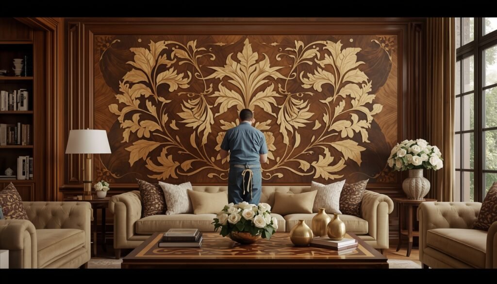 Bespoke Veneer Marquetry