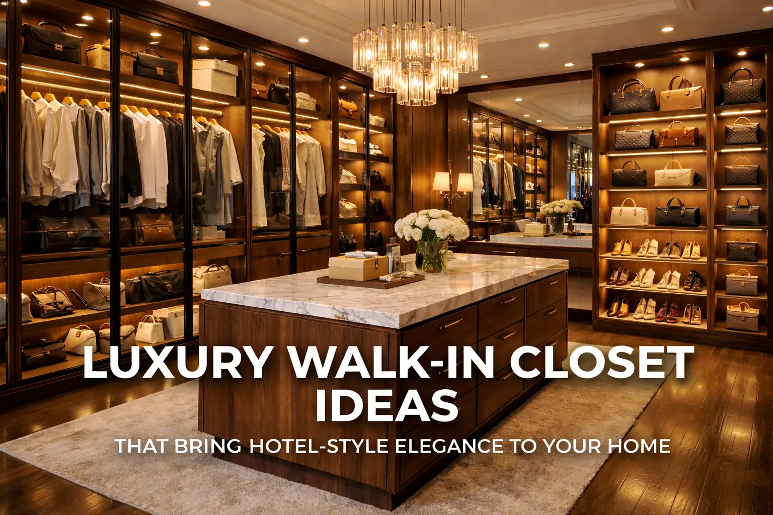 Luxury Walk In Closet